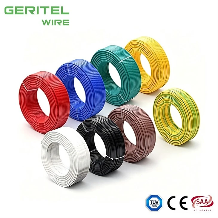 H07V-K Hook Up Wire For Internal Electrical Equipment Connections high quality